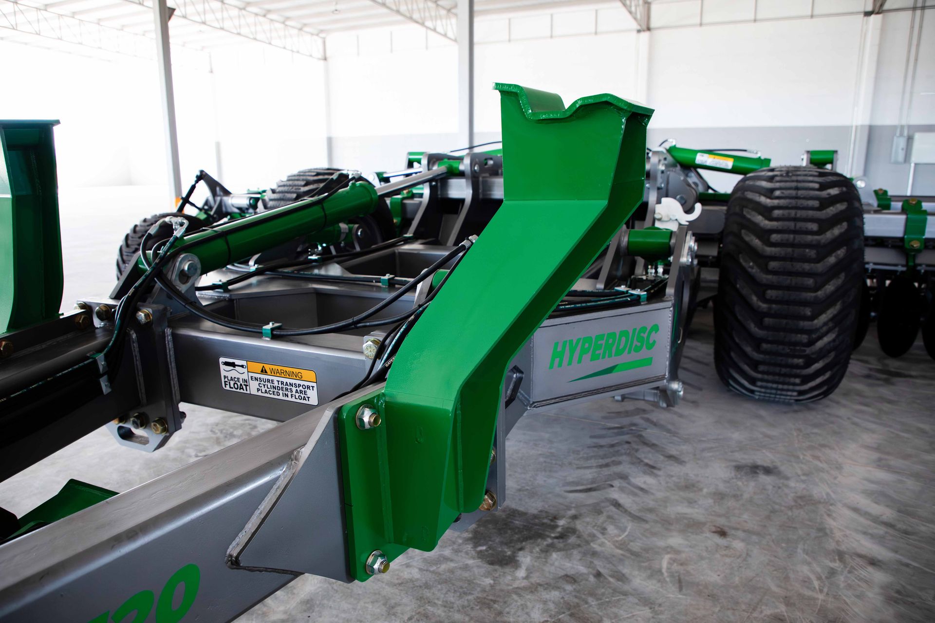 APEX Hyperdisc high-tensile steel wing support and frame detail